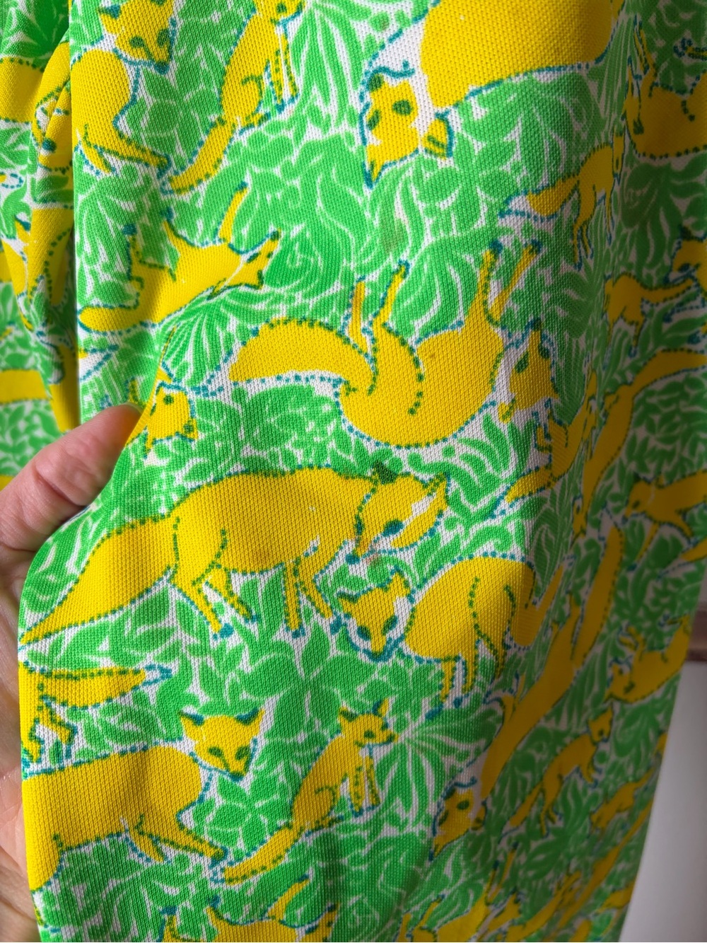 Vintage Lilly Pulitzer Fox Print Pants - Picture 4 of 10